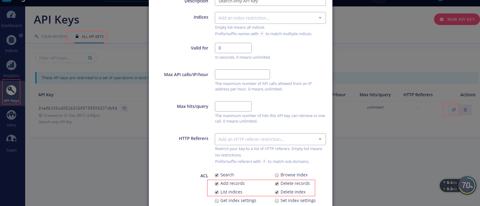 Algolia Configuring Records